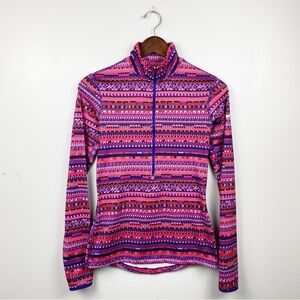 Nike Pro Long Sleeved Half Zip Pullover